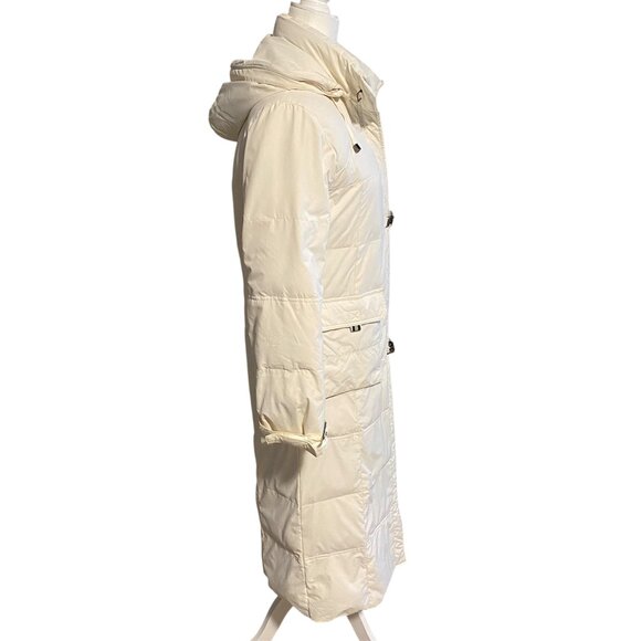 Modern Chfei ~ Chenfei Chinese Style Women's Long Quilted Puffer Winter Coat XL - Picture 5 of 10